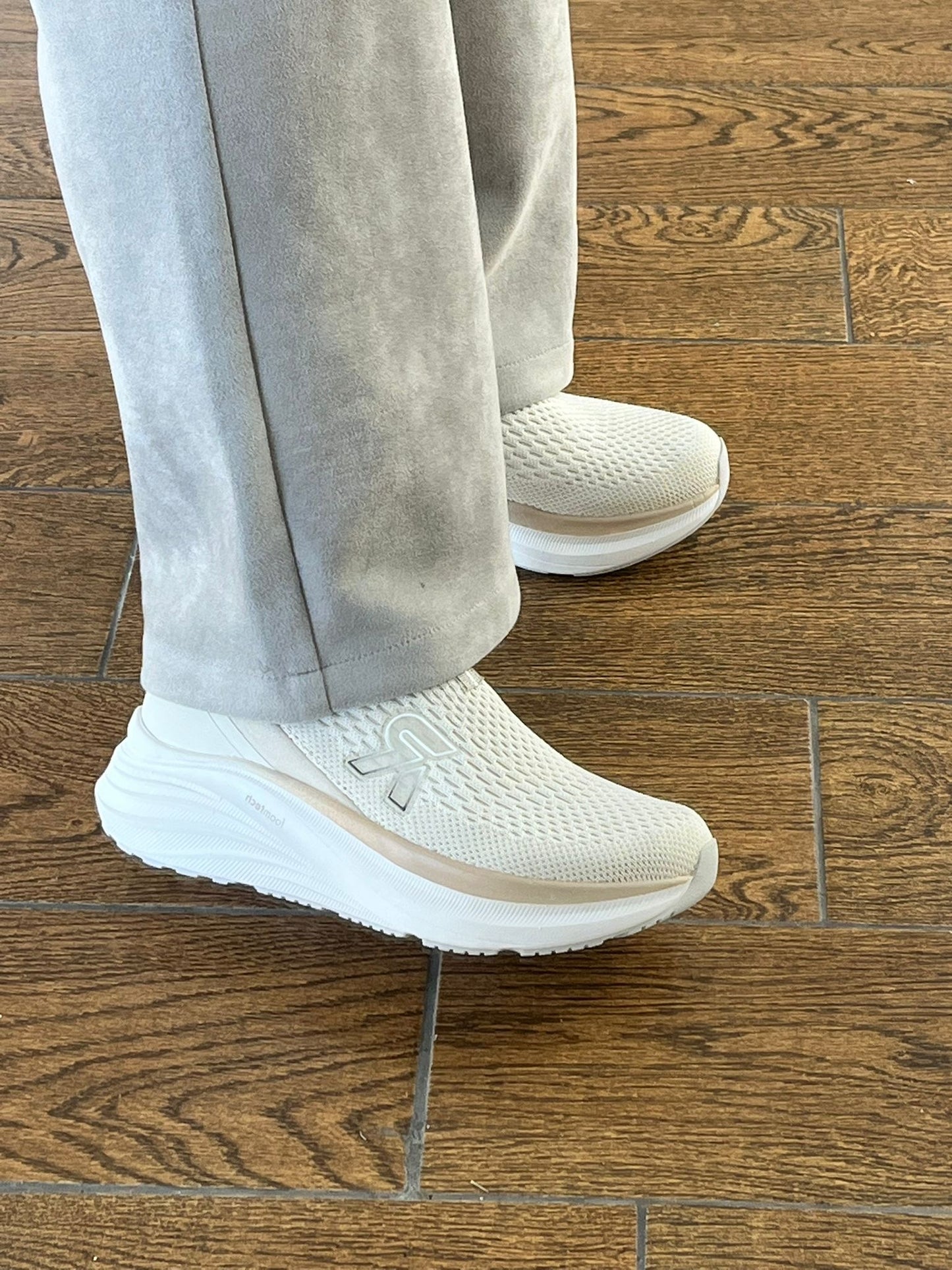 Rieker W4100-60 Beige/Vanilla Pearl G Fit Sneakers