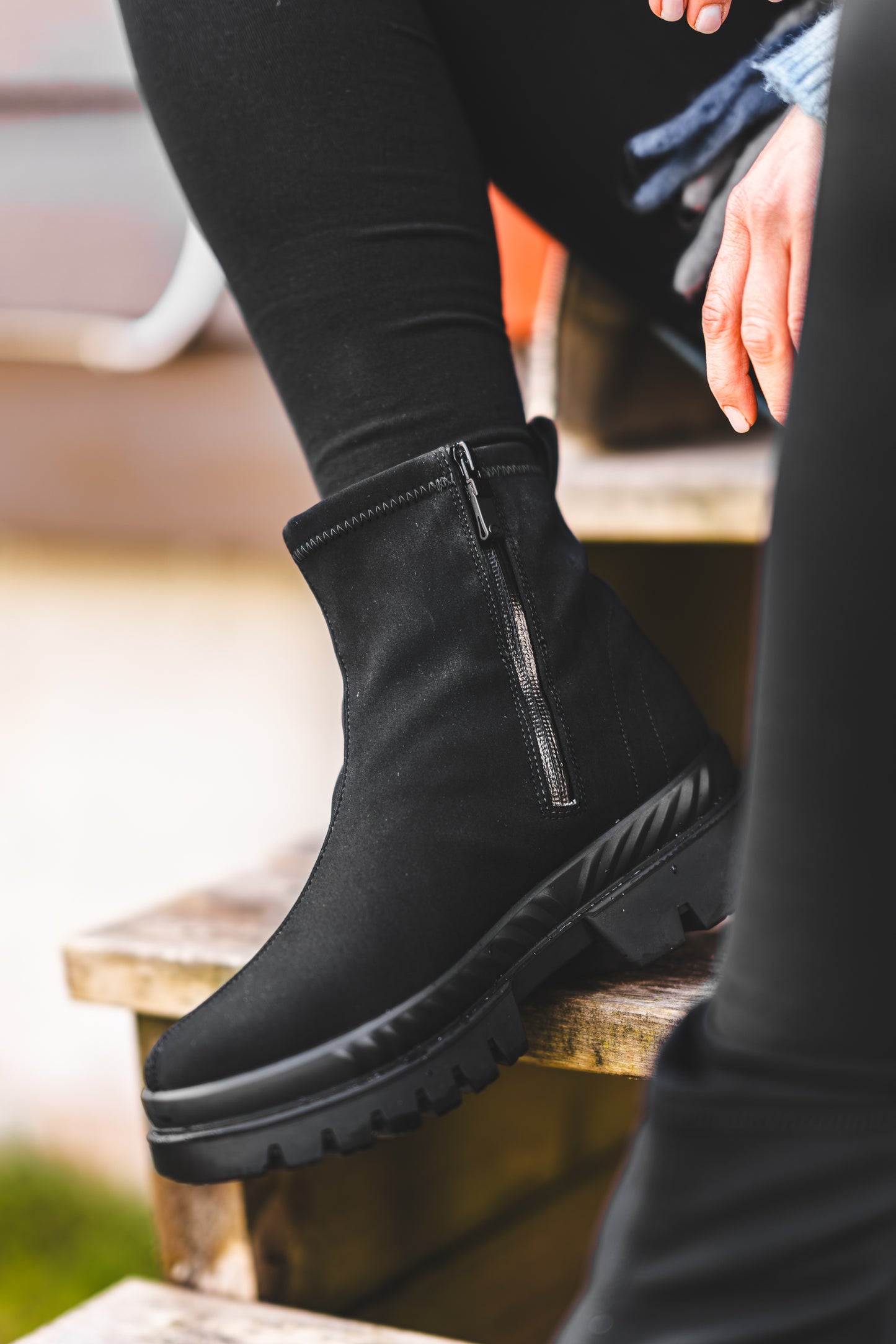 Ara 12-14102 01 Mood H Fit Black Ankle Gore-Tex Boots