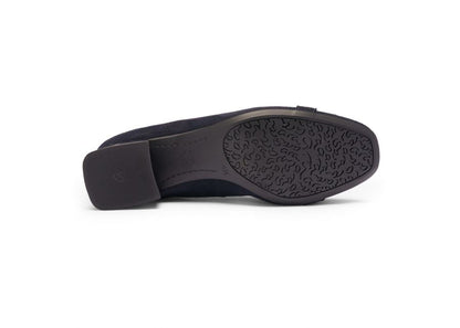 Ara 12-20430 02 Graz 2.0 Navy Blue H Fit Block Heels