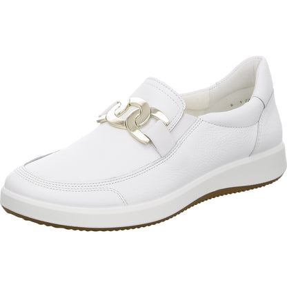 Ara 12-23911 04 Roma White H Extra Wide Fit Slip On Shoes