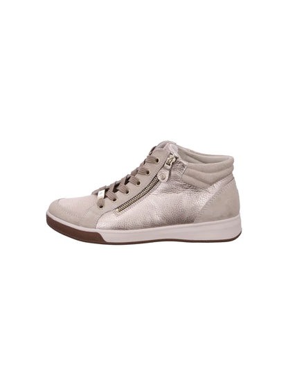 Ara 12-24499 94 Rom-ST High Soft G Fit Gold/Cream Lace Ankle Boots