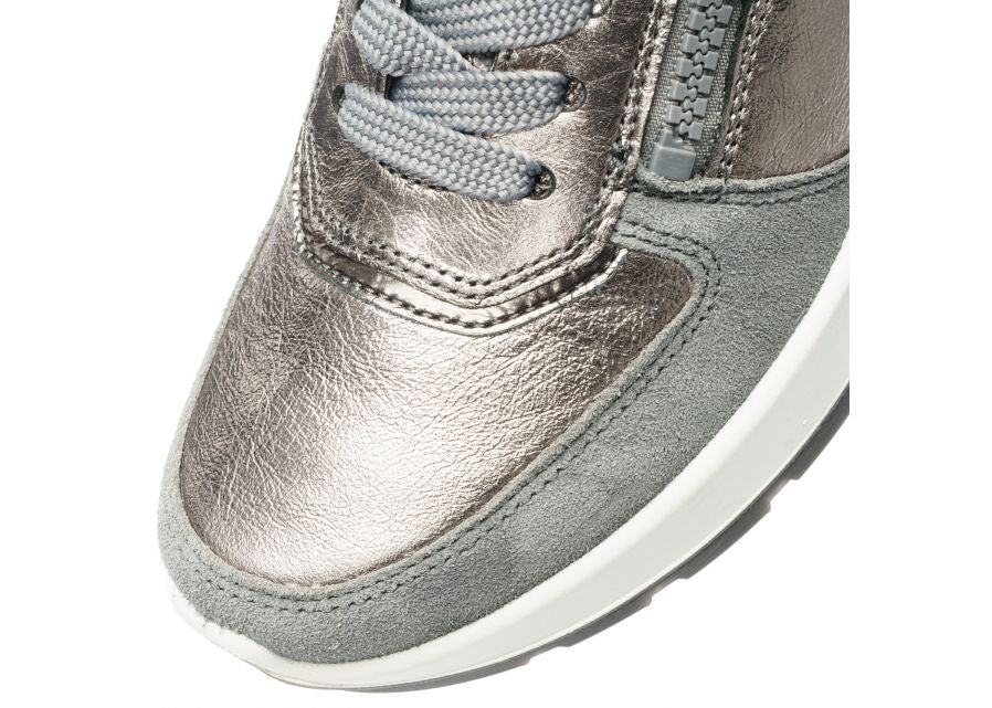 Ara 12-25112 11 New York Graphit Grey & Steel H Fit Sneakers