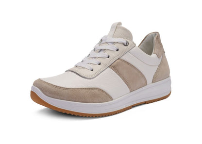 Ara 12-25532 08 Osaka 3.0 H Fit White & Beige Trainers
