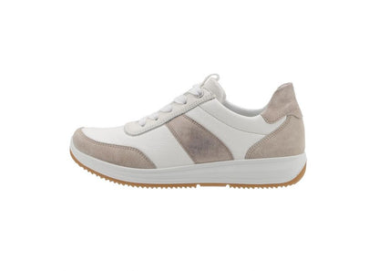 Ara 12-25532 08 Osaka 3.0 H Fit White & Beige Trainers