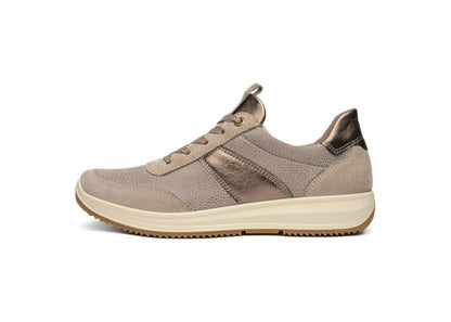 Ara 12-25532 15 Osaka 3.0 Beige Cashmere H Fit Trainers