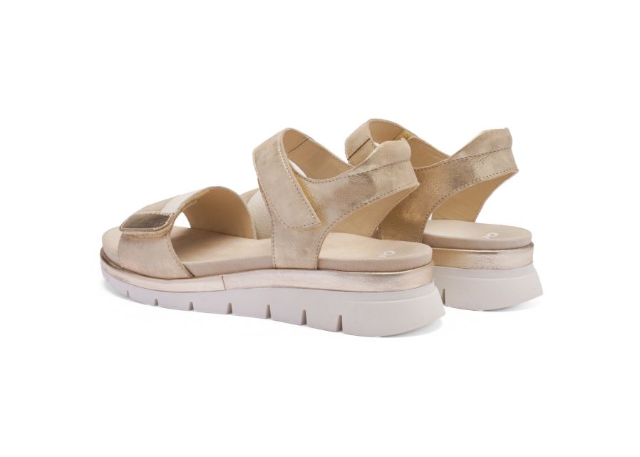 Ara 12-26504 08 Cambridge-S G Fit Beige Shimmer Sandals