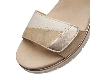 Ara 12-26504 08 Cambridge-S G Fit Beige Shimmer Sandals