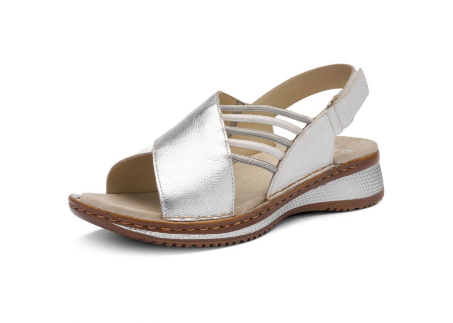 Ara 12-29012 12 Hawaii 2.0 G Fit White Pearl Sandals