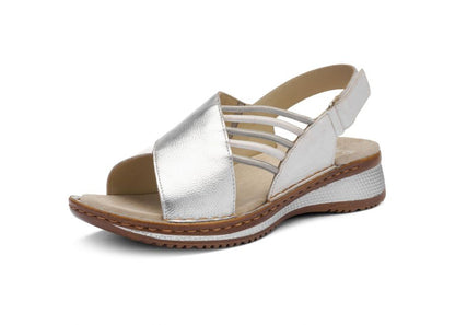 Ara 12-29012 12 Hawaii 2.0 G Fit White Pearl Sandals