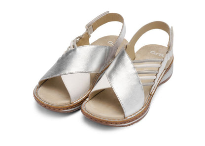 Ara 12-29012 12 Hawaii 2.0 G Fit White Pearl Sandals