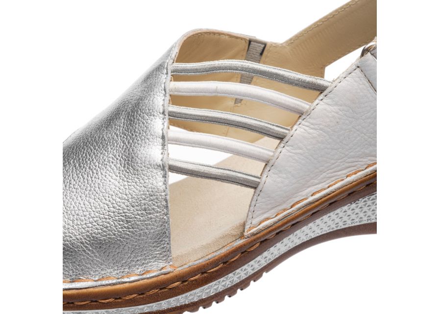 Ara 12-29012 12 Hawaii 2.0 G Fit White Pearl Sandals