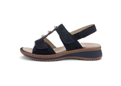 Ara 12-29014 02 Hawaii 2.0 G Fit Basic Blue Navy Sandals