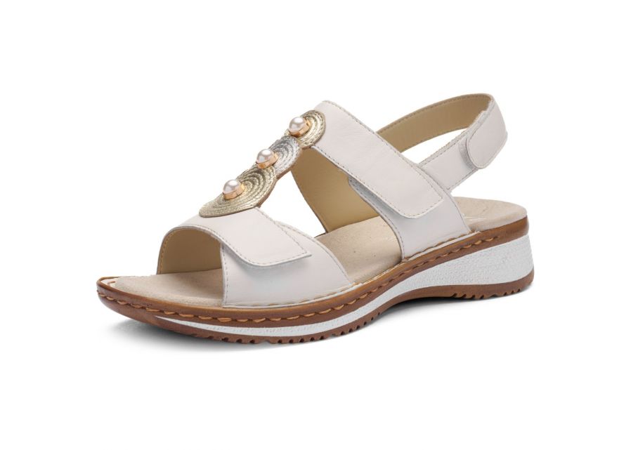 Ara 12-29014 04 Hawaii 2.0 G Fit White Sandals