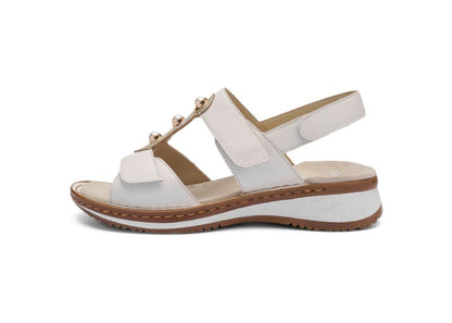 Ara 12-29014 04 Hawaii 2.0 G Fit White Sandals