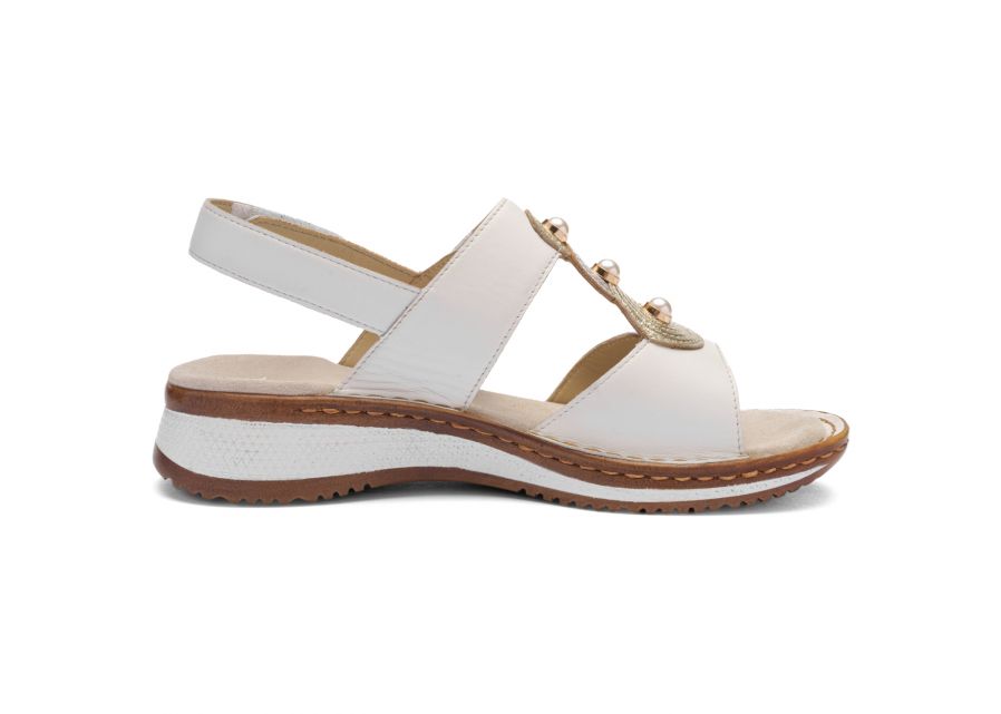 Ara 12-29014 04 Hawaii 2.0 G Fit White Sandals