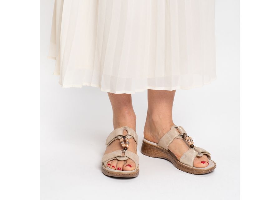 Ara 12-29022 05 Hawaii 2.0 G Fit Shell Beige Sandals