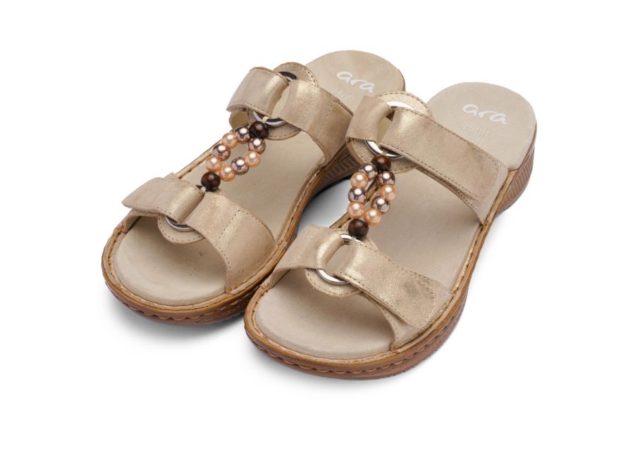 Ara 12-29022 05 Hawaii 2.0 G Fit Shell Beige Sandals