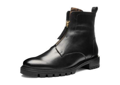 Ara 12-29520 01 Tusla-ST Black & Leopard G Fit Boots