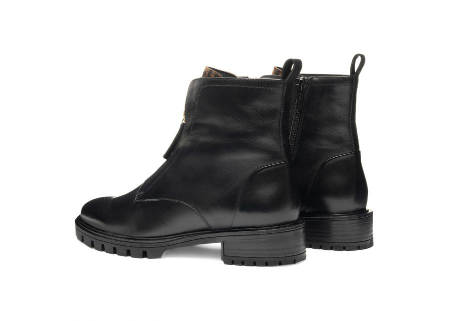 Ara 12-29520 01 Tusla-ST Black & Leopard G Fit Boots
