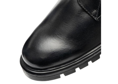 Ara 12-29520 01 Tusla-ST Black & Leopard G Fit Boots