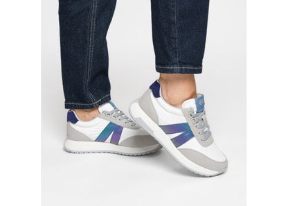Ara 12-29702 07 Malibu H Fit White, Beige & Blue Mix Sneakers