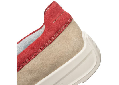 Ara 12-25122 08 New York H Fit Beige, Cream & Red Combi Slip On Loafers