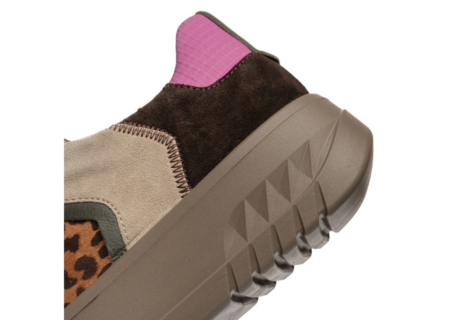 Ara 12-46711 19 Monaco 2.0 Brown Leopard Gold Combi H Fit Trainers