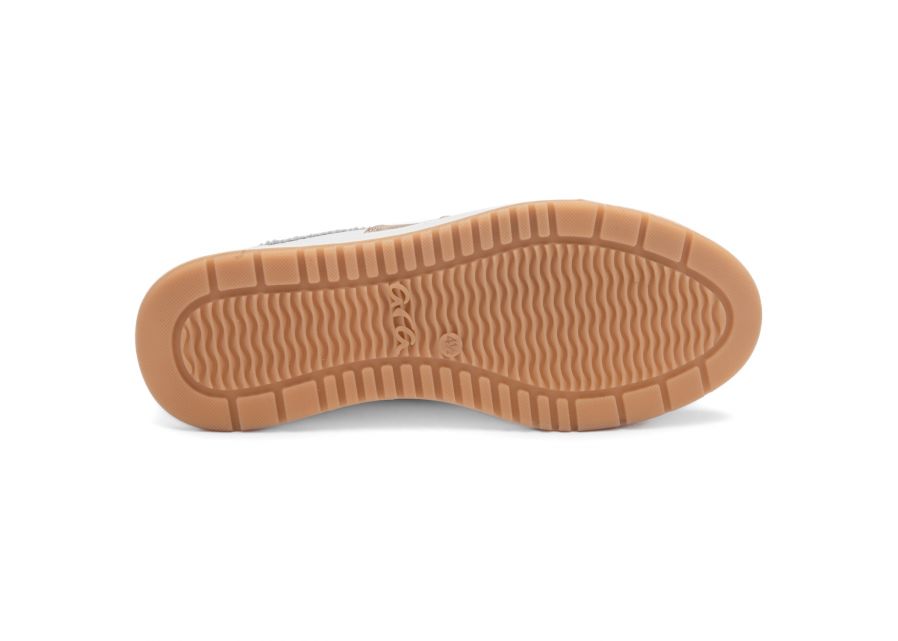 Ara 12-50028-04 Rom.20 G Fit White & Gold Trainers