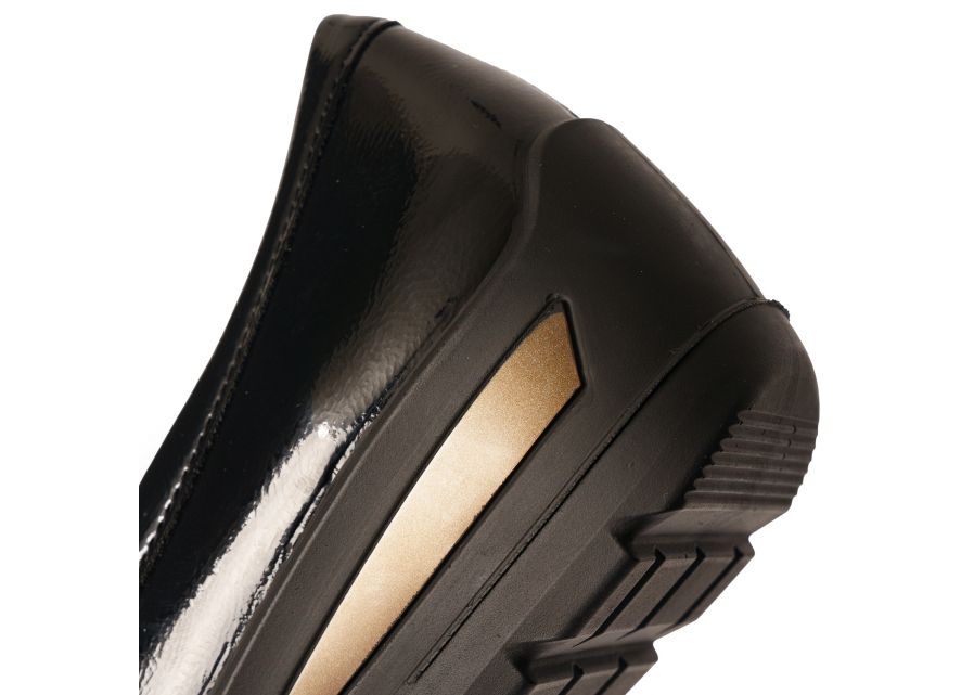 Ara 12-50609 11 Zurich 2.0 Black Patent & Leopard Print H Fit Slip On Loafers