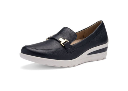 Ara 12-50630 02 Zurich 2.0 H Fit Navy Blue Slip On Shoes