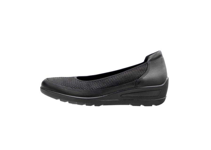 Ara 12-50664 01 Zurich 2.0 H Fit Black Combi Slip On Shoes
