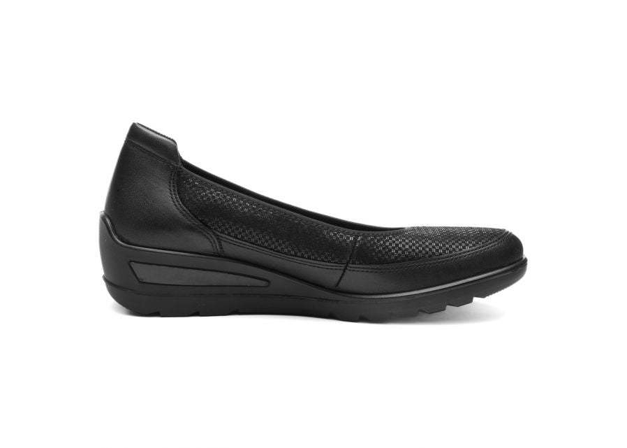 Ara 12-50664 01 Zurich 2.0 H Fit Black Combi Slip On Shoes