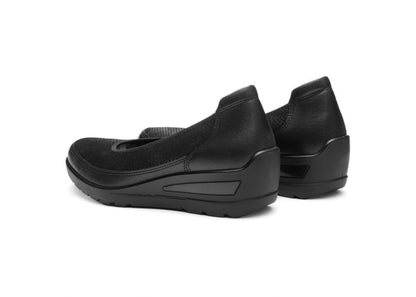 Ara 12-50664 01 Zurich 2.0 H Fit Black Combi Slip On Shoes