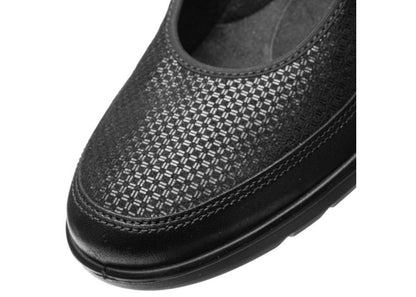 Ara 12-50664 01 Zurich 2.0 H Fit Black Combi Slip On Shoes
