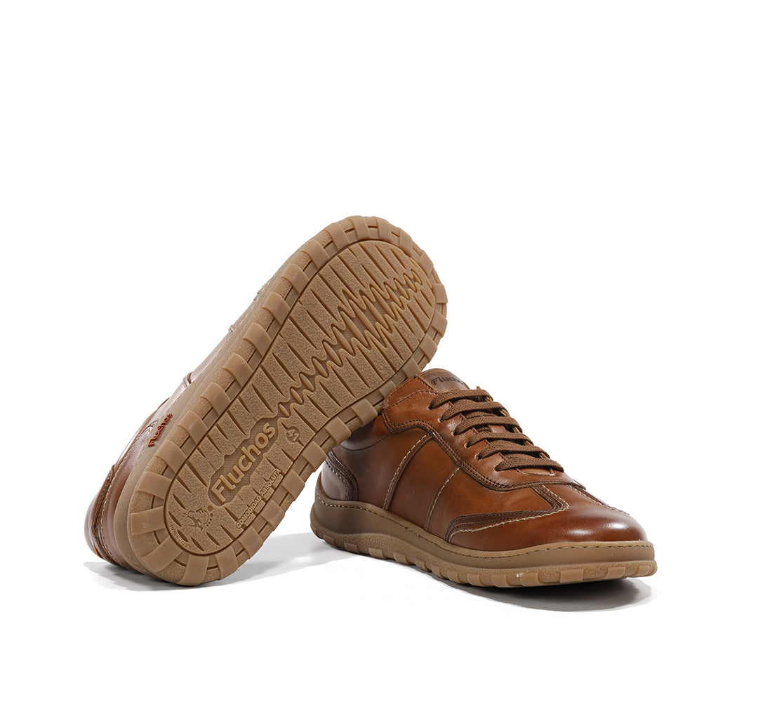 Fluchos F2501 Haban Cuero Tan Lace Shoes