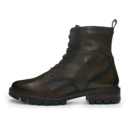 Ara 12-11260 06 G Fit Forest Green Lace Ankle Boots