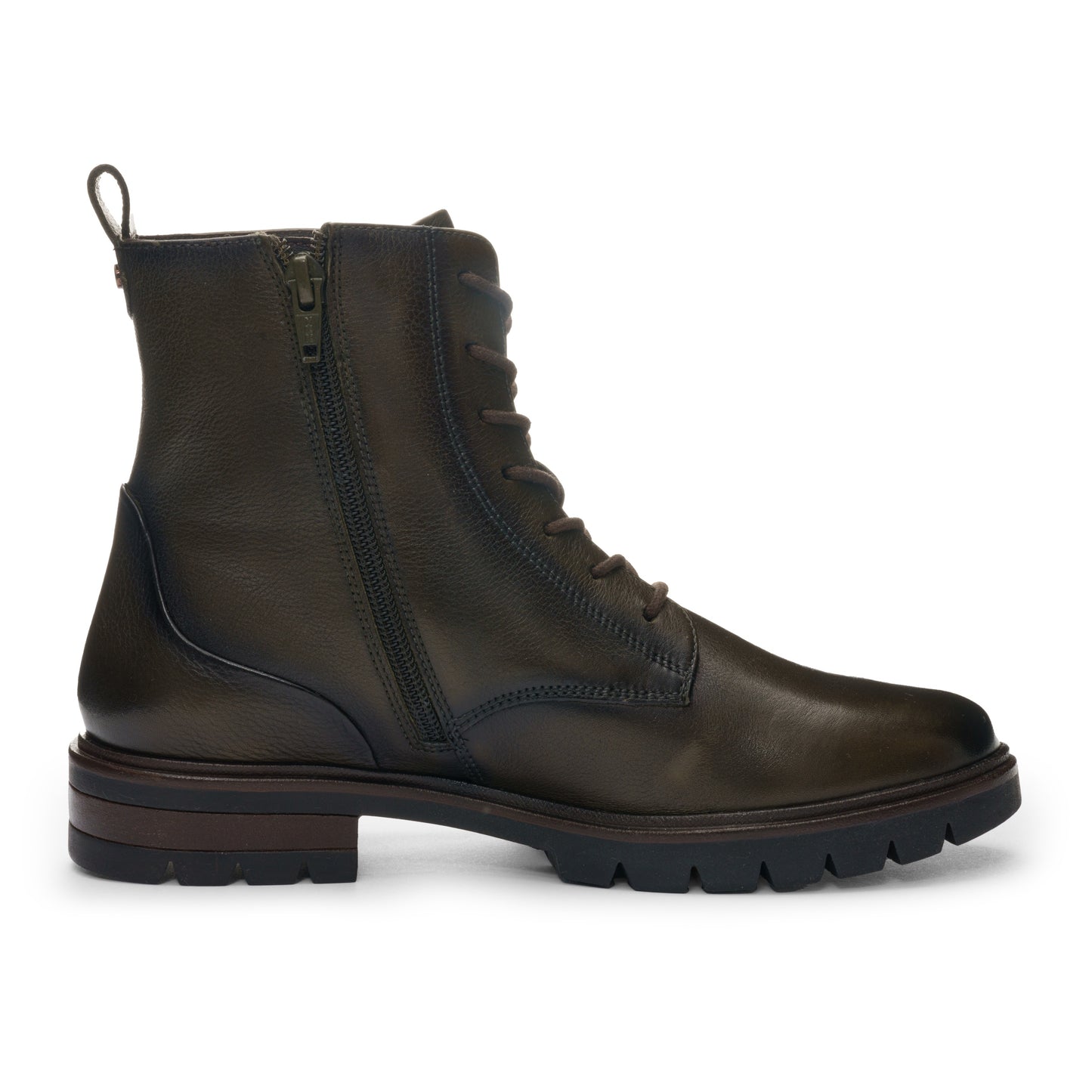 Ara 12-11260 06 G Fit Forest Green Lace Ankle Boots