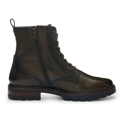 Ara 12-11260 06 G Fit Forest Green Lace Ankle Boots