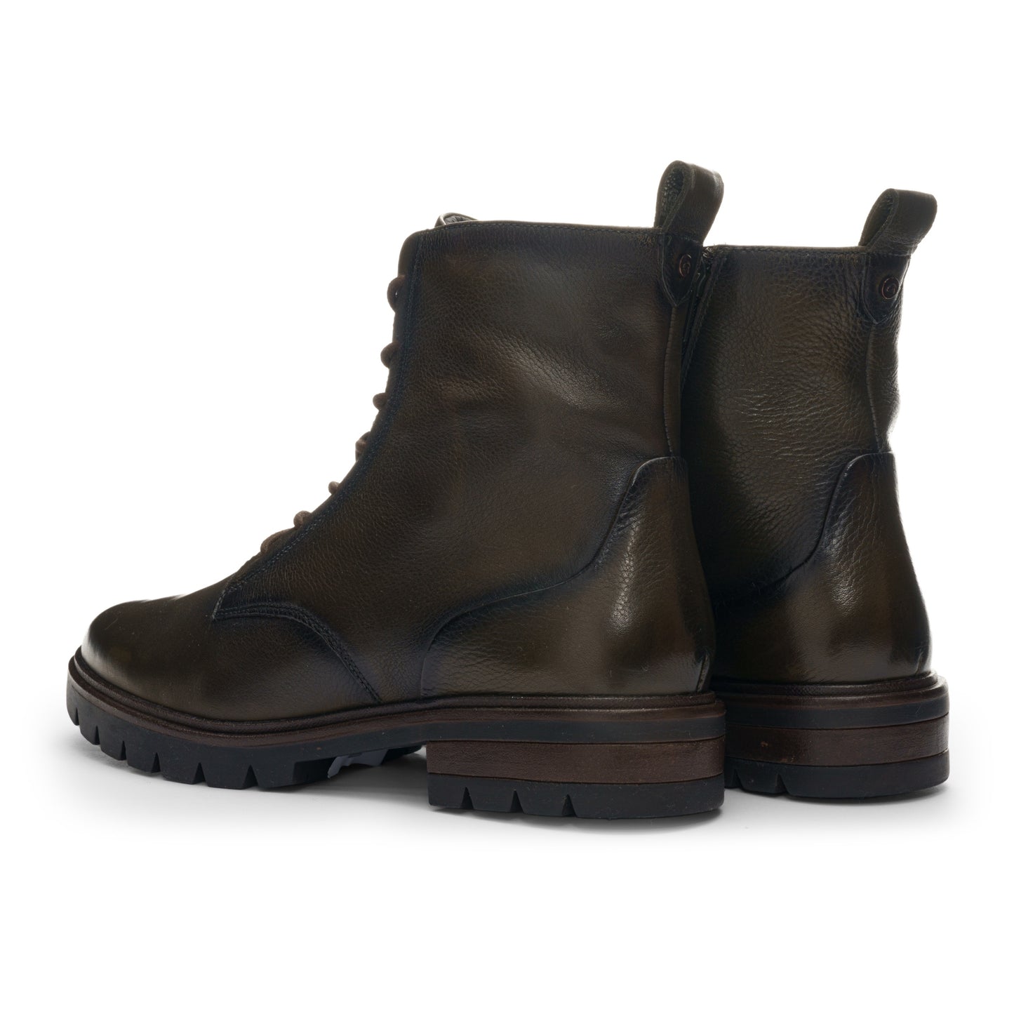 Ara 12-11260 06 G Fit Forest Green Lace Ankle Boots