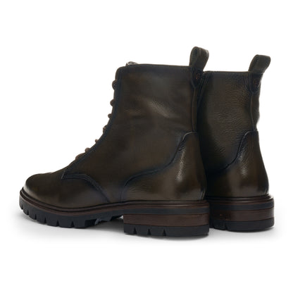Ara 12-11260 06 G Fit Forest Green Lace Ankle Boots