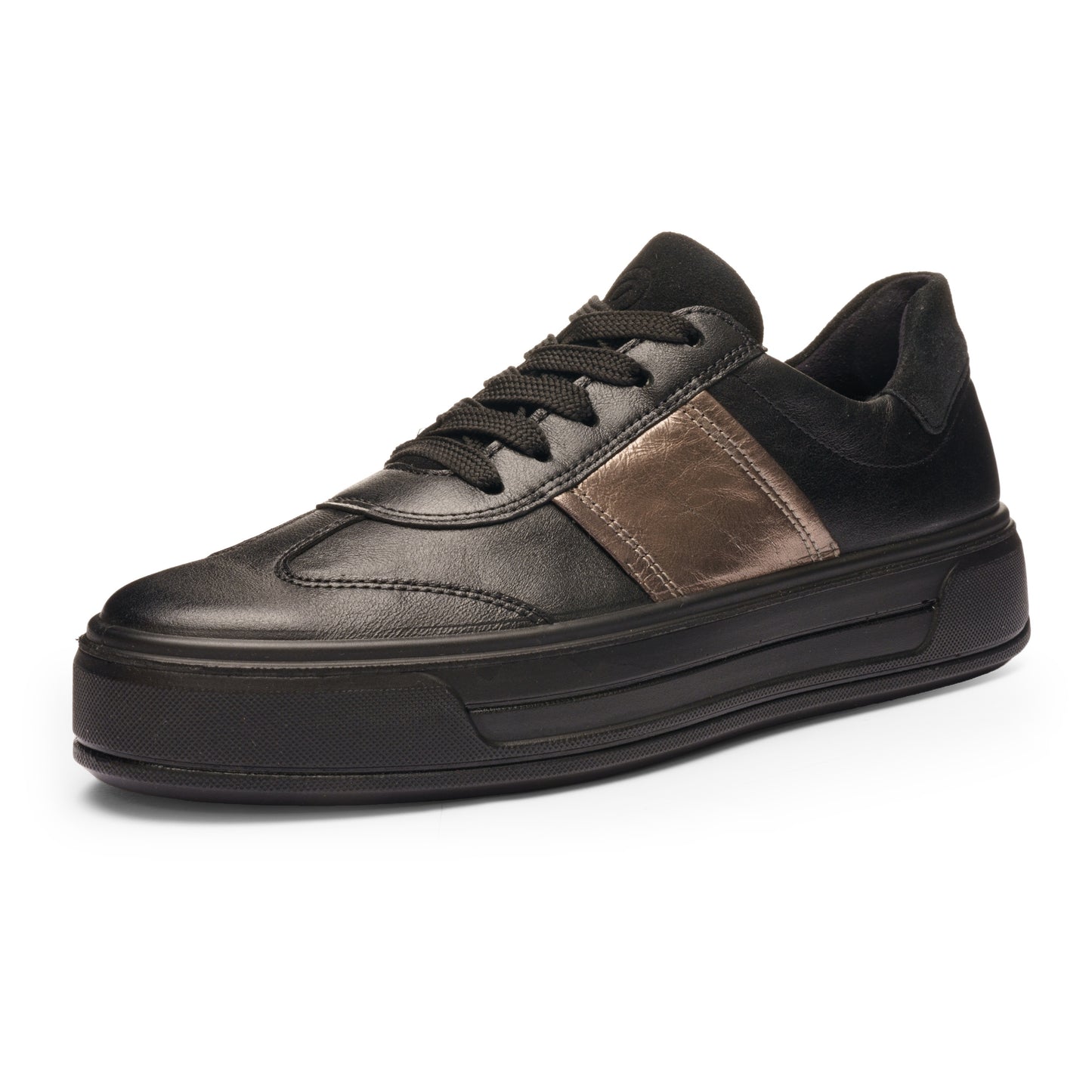 Ara 12-23012 18 Canberra 3.0 H Fit Black & Bronze Sneakers