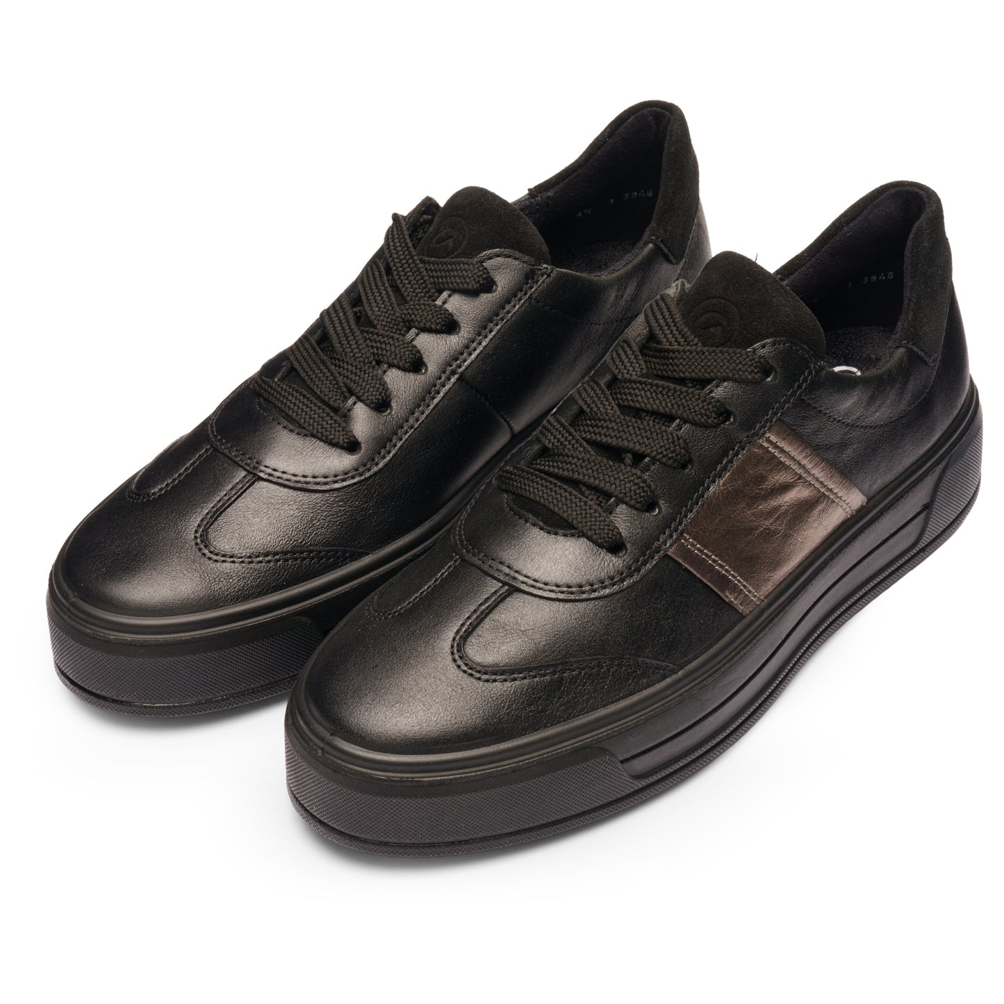 Ara 12-23012 18 Canberra 3.0 H Fit Black & Bronze Sneakers