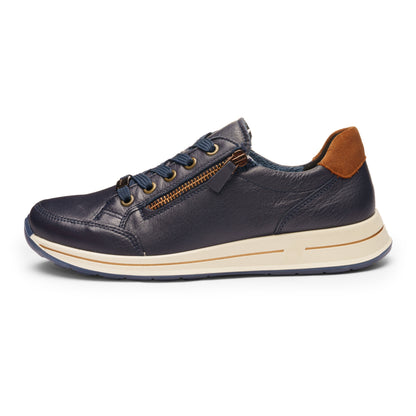 Ara 12-24801 22 Osaka 2.0 Navy Blue H Fit Extra Wide Sneakers