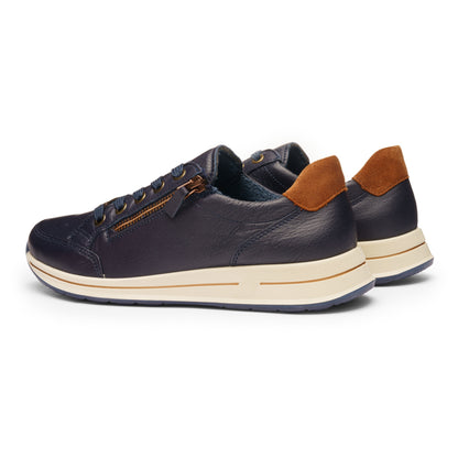 Ara 12-24801 22 Osaka 2.0 Navy Blue H Fit Extra Wide Sneakers