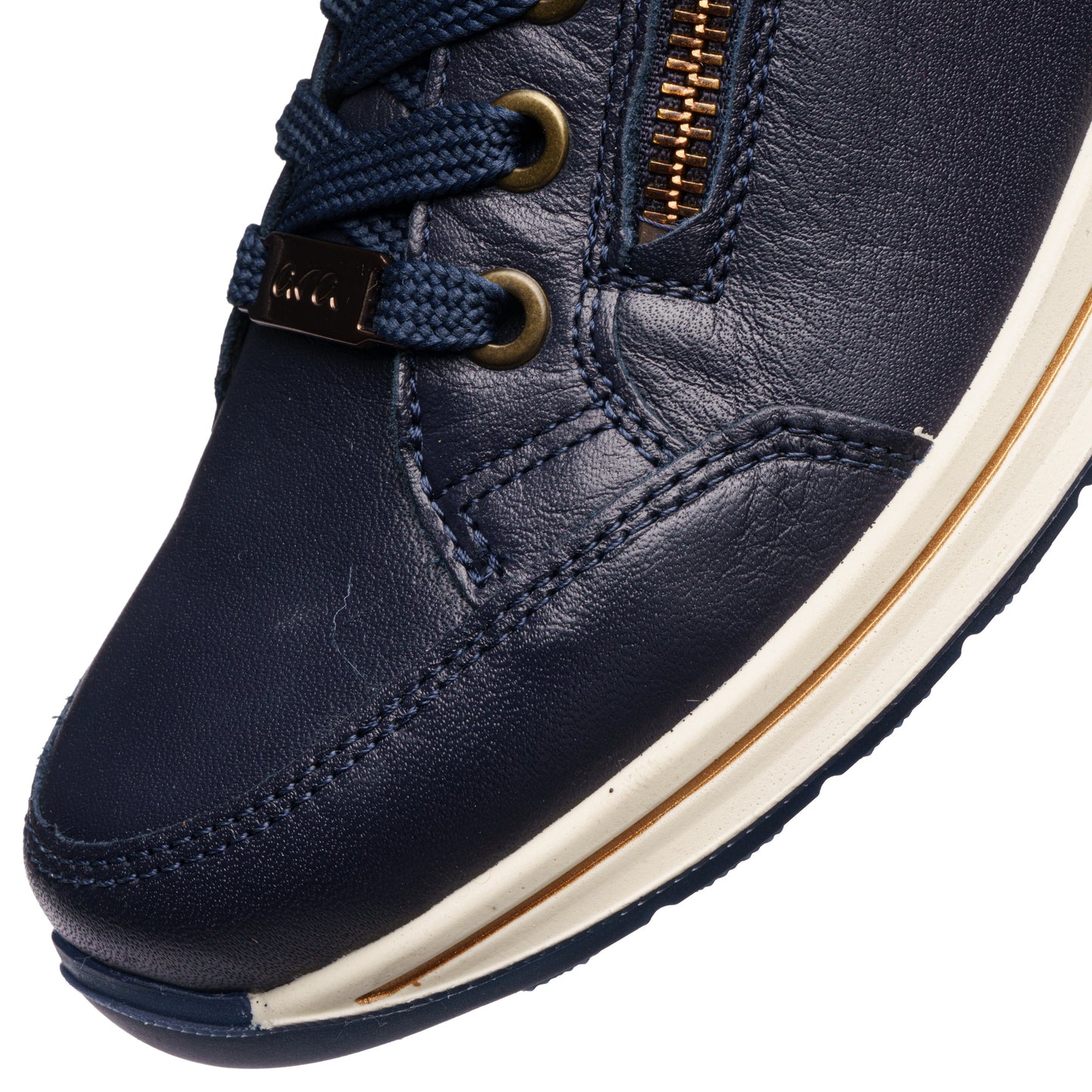 Ara 12-24801 22 Osaka 2.0 Navy Blue H Fit Extra Wide Sneakers