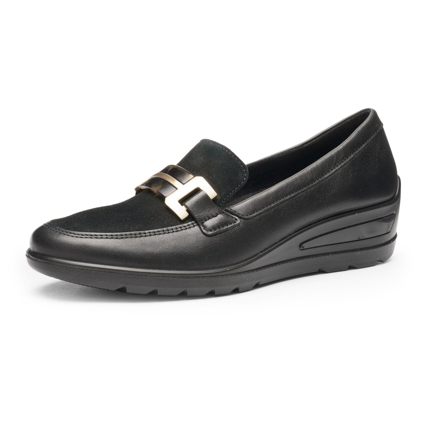 Ara 12-50609 01 Zurich 2.0 H Fit Black Slip On Loafers