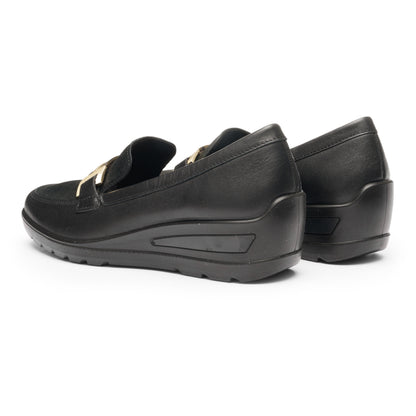 Ara 12-50609 01 Zurich 2.0 H Fit Black Slip On Loafers