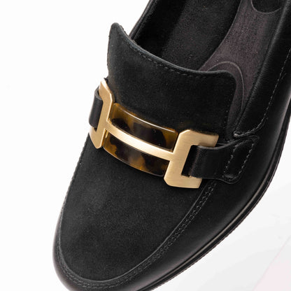 Ara 12-50609 01 Zurich 2.0 H Fit Black Slip On Loafers