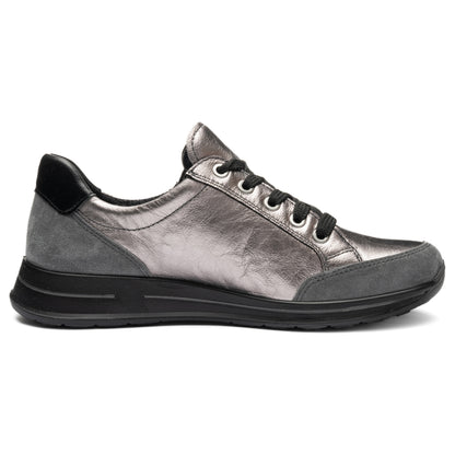 Ara 12-54801 88 Osaka 2.0 H Fit Silver Grey Mix Sneakers