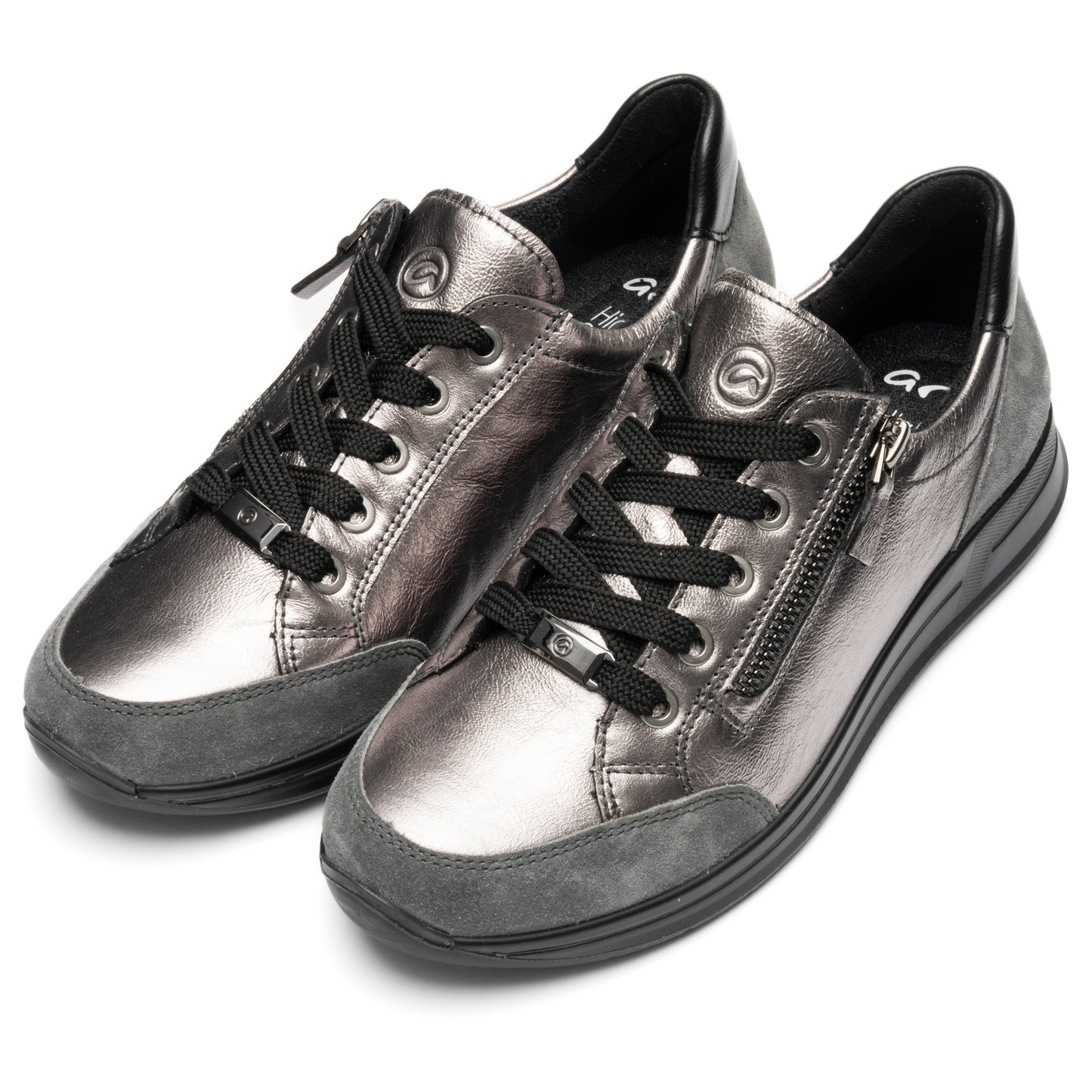 Ara 12-54801 88 Osaka 2.0 H Fit Silver Grey Mix Sneakers